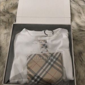 SOLD!!!!!NEW BURBERRY COVERALL WITH BIB